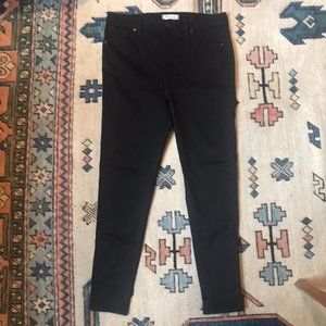 Madewell 10" high rise skinny jeans
